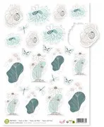 Saynètes prédécoupées 'Faune et flore' (diecut)