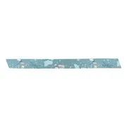 Ruban satin imprimé 'Faune et flore' (8mmx5m) (Foi