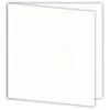 Set de cartes 15x15 'Blanc' (6p)