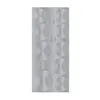 Sticker contour 'Ronds concentriques- Silver