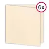 Set de cartes 15x15 'Naturel' (6p)