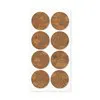 Stickers en liège 'Ronds' (8pcs)