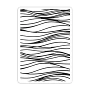 Classeur de gaufrage 'Sérénité aquatique' (A6)