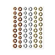 Perles de résine 'Oeillets'