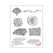 Tampons diamant 'Textures sérénité aquatique'