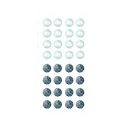 Perles de résine 'Sérénité aquatique' (32 pcs) 1