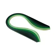 Set quilling papier 'Vert'