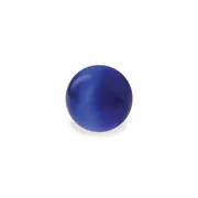 Kugelförmiger Edelstein - bleue
