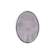 Schraubknopf quartz rose