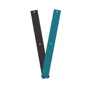 Leder Elégante brun/turquoise fonc'
