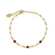 Armband Roter Achat Kette