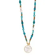 Sautoir Kette EDEN bleu