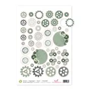 Saynètes prédécoupées 'Engrenages' (diecut)