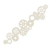 Gabarit bordure 'Frise Engrenages' (1 planche)