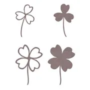 Matrices de découpe 'Chance'