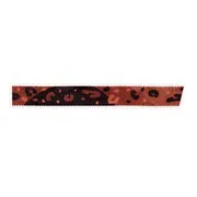 Bedrucktes Satinband 'Leopard' (8mmx5m)