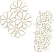 Gabarits bordure 'Agrumes'