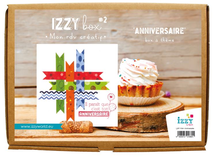 Izzy Box Cartes Anniversaire