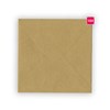 Enveloppes pour cartes 15x15 'Kraft'  (10 pcs)