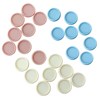 Disques de reliure mobile 18mm Pastel (24pcs)