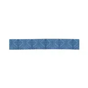 Ruban satin imprimé 'Sérénité aquatique' (8mmx5m)