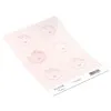 Planche d'étiquettes rondes 6pcs