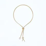 Bracelet Octobre rose, CZ