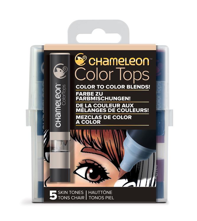 Chameleon - Color tops 'Tons chair' (5pcs)