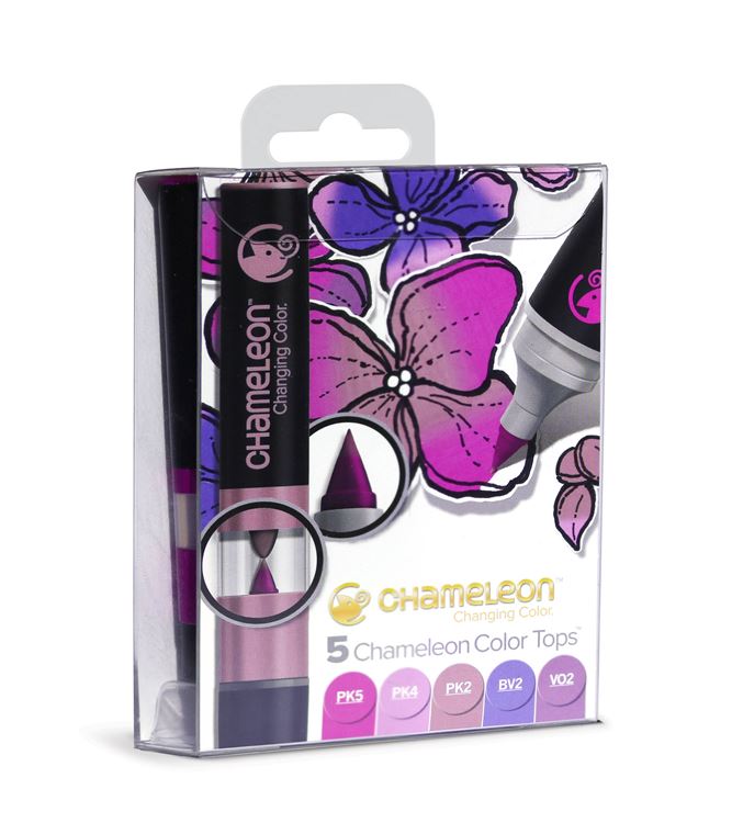 Chameleon - Color tops 'Tons floral (5pcs)