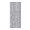 Sticker contour 'Ronds concentriques- Silver